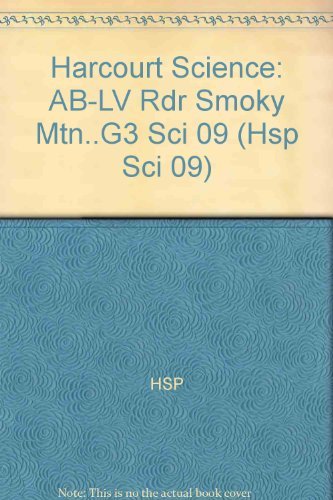 Book Science Leveled Readers: Above-Level Reader Grade 3 Smoky Mtn..G3 Sci 09 free