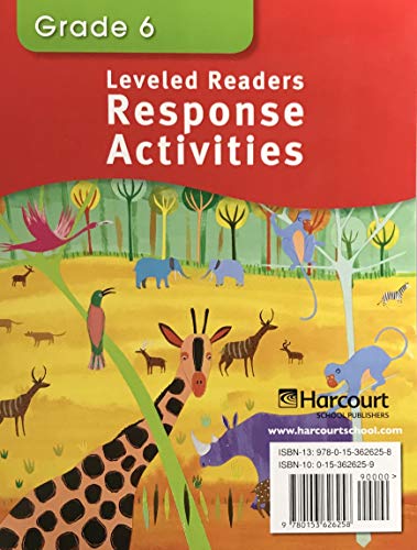 Book Below-level readers response activities, Grade 6, story town 08 free