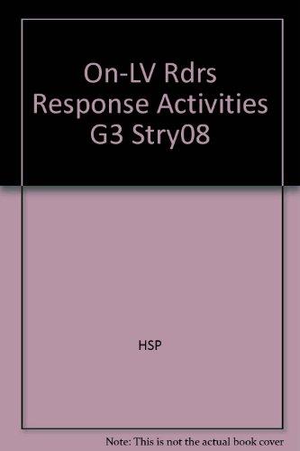 Book Storytown: Readers Response Activities On-Level free