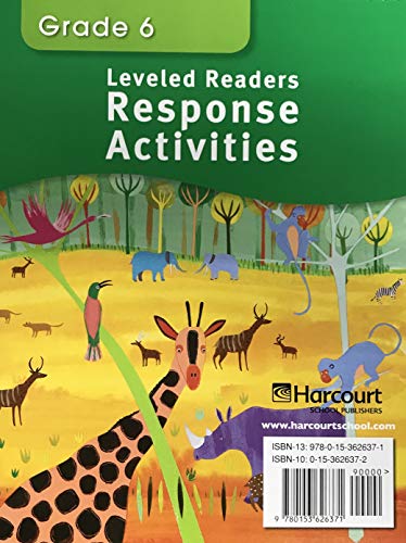 Book Advanced Readers Response Activities, Grade 6 Story Town free