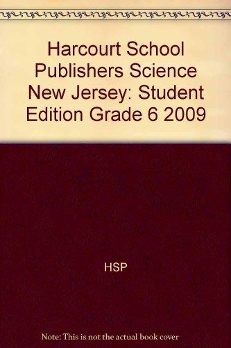 Book HSP Science New Jersey: Student Edition Grade 6 2009 free