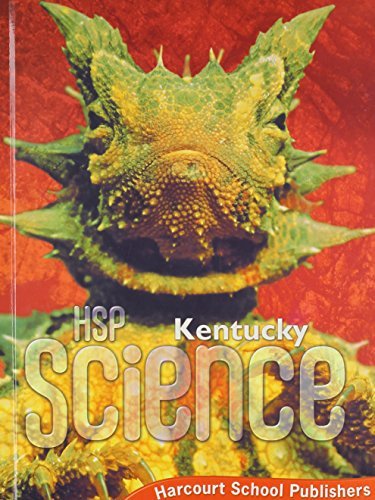 Book Harcourt School Publishers Science Kentucky: Student Edition Grade 1 2009 free