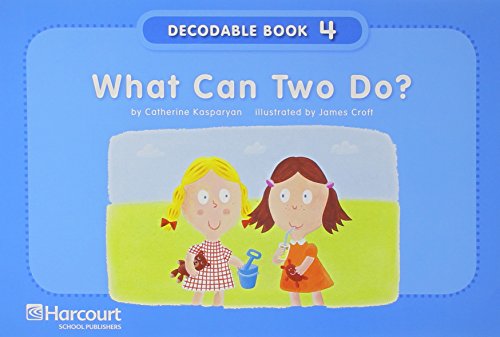 Book Storytown: Pre-Decodable/Decodable Book Story 2008 Grade K What Can 2 free
