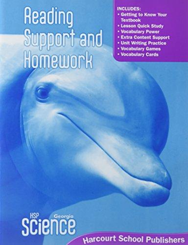 Book Harcourt School Publishers Science: Ga Reading Support & Homework Student Edition Science 09 Grade 2 free