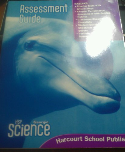Book Harcourt School Publishers Science Georgia: Assessment Guide Grade 2 free