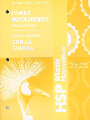 Book HSP Math: Family Involvement Activities Grade 3 free