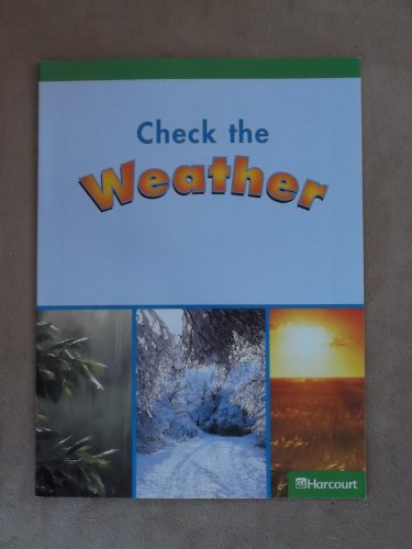Book Science Leveled Readers: Above-Level Reader Grade K Check the Weather free