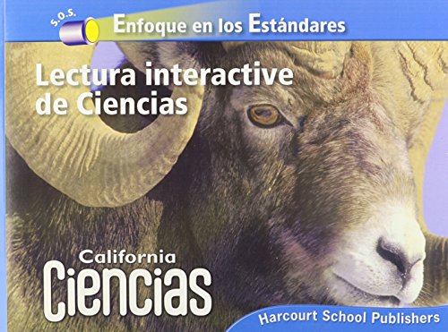 Book Harcourt School Publishers Ciencias: Interactive Science Cnt Reader Grade 5 (Spanish Edition) free