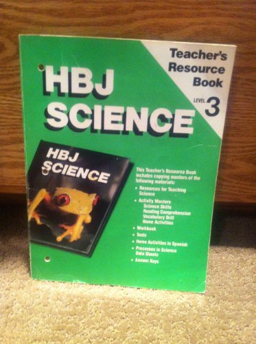 Book Hbj Science Teacher's Resource Book Level 3 (green) free
