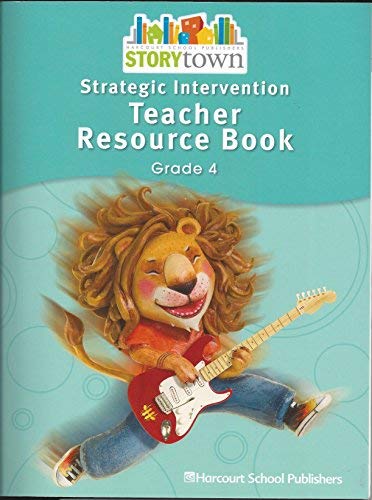 Book Strategic Intervention Teacher Resource Book, Kindergarten, Harcourt School Publishers Storytown free