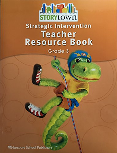 Book Strategic Intervention: Teacher Resource Book, Grade 3 (Storytown) free