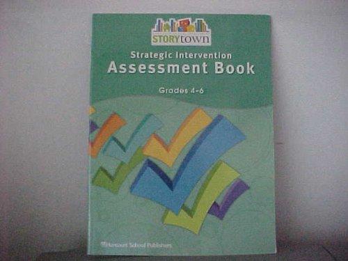 Book Storytown: Strategic Intervention Assessment Book Grade 4-6 free