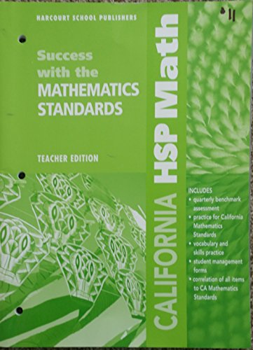 Book Ca Succss W/math Stndrds Te Gr2 Math09 free