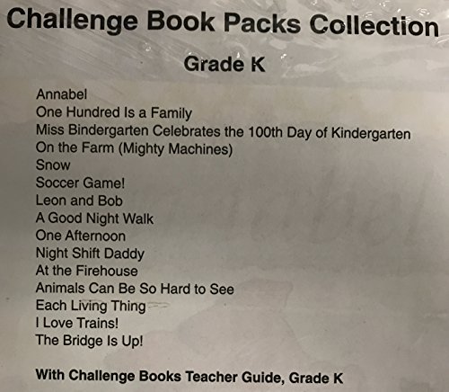 Book Storytown: Challenge Book Pack (16 titles) Grade K free