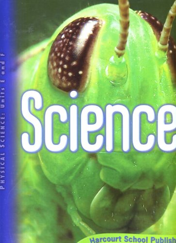Book Harcourt Science: Teacher's Edition, Volume 3 Grade 6 2008 free
