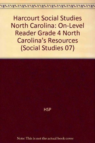 Book NC On-LV Rdr NC's Resources NC SS 09 free