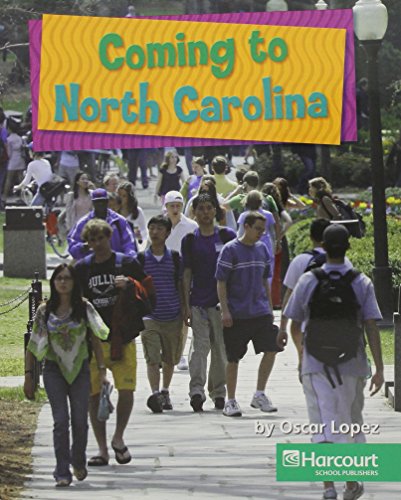 Book Harcourt Social Studies North Carolina: Above-Level Reader Grade 4 Coming to North Carolina free