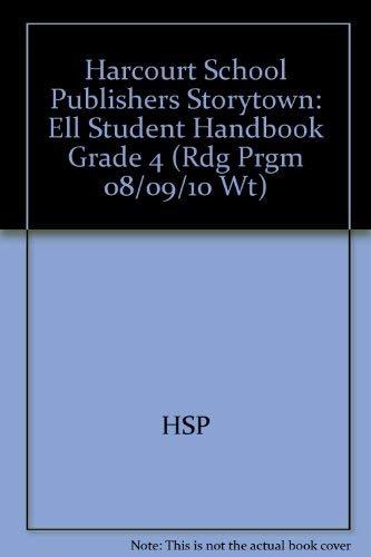 Book Storytown: English-Language Learners Student Handbook Grade 4 free