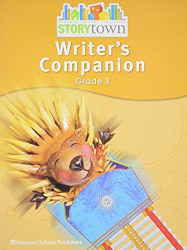 Book Storytown: Writer's Companion Student Edition Grade 3 free