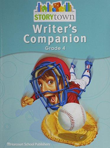 Book Storytown: Writer's Companion Student Edition Grade 4 free