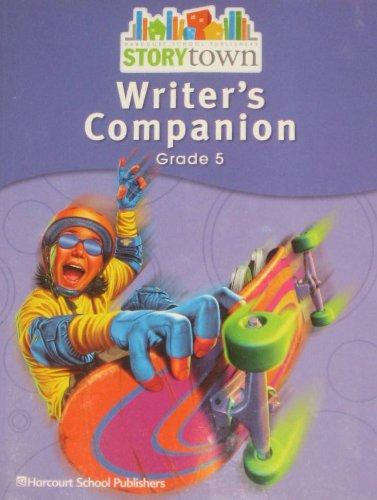 Book Storytown: Writer's Companion Student Edition Grade 5 free