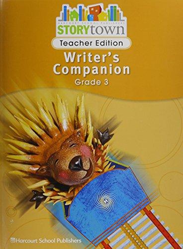 Book Storytown: Writer's Companion Teacher Edition Grade 3 free