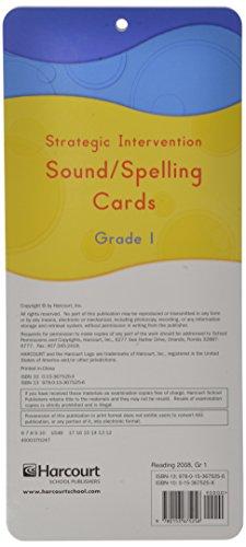 Book Storytown: Strategic Intervention Sound and Spelling Cards Grade 1 free