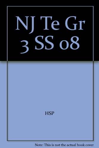 Book NJ Te Gr 3 SS 08 free