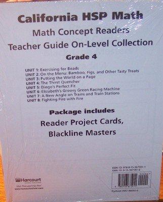 Book Harcourt School Publishers Math: On-Lv Math Rdr Tg Coll Gr 4 free