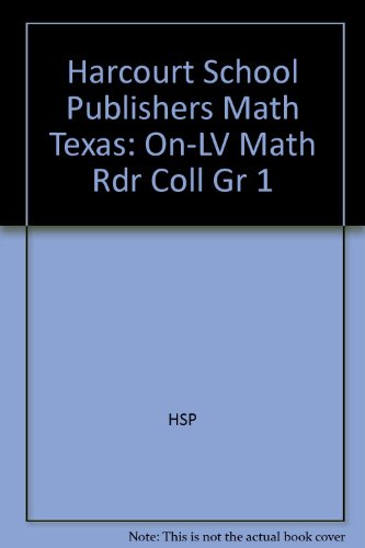 Book Harcourt School Publishers Math: On-lv Math Rdr Coll Gr 1 free
