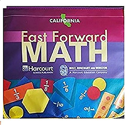 Book Harcourt School Publishers California Fast Forward Math California: Package Of 5 Student Edition Volume 2-b Grades 4-7 Fractions 2009 free