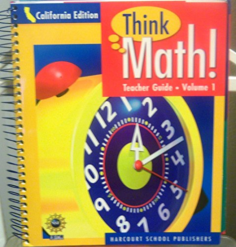 Book Ca Te Vol 1 G2 Think Math! free