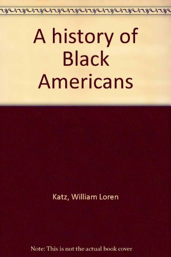 Book A History Of Black Americans free