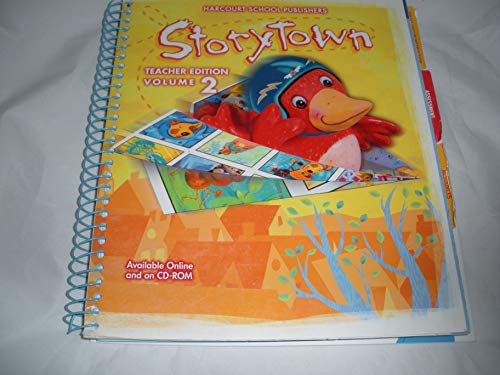 Book Storytown: Grade K, Vol. 2, Teacher's Edition free