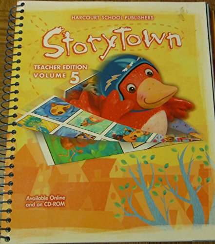 Book Story Town, Volume 5 Grade K, Teacher's Edition free