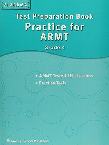 Book Harcourt School Publishers Storytown Alabama: Test Preparation Practice/Armt Student Edition Grade 4 free