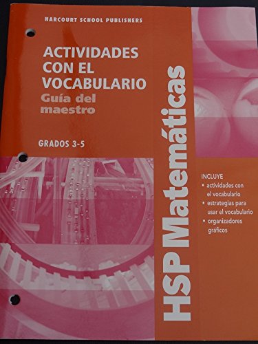 Book Actividades Con El Vocabulario: Guia del maestro-Grados 3-5 free