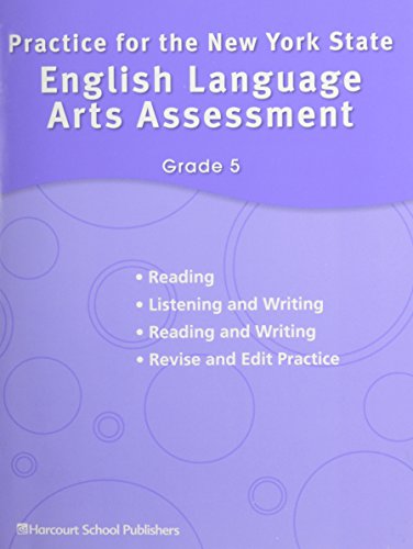 Book Storytown New York: Nys English/language Arts Test Practice Student Edition Grade 5 free