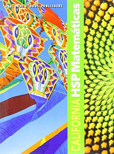 Book Harcourt School Publishers Spanish Math: Student Edition Grade 2 2009 (Spanish Edition) free