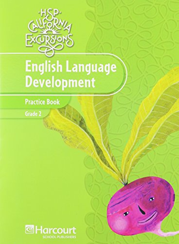 Book Harcourt School Publishers Storytown California: Eld Practice Book Excursions 10 Grade 2 free