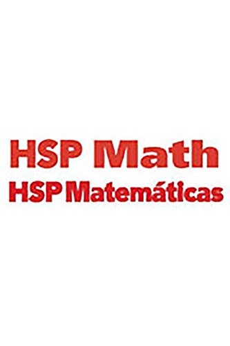 Book HSP Matemáticas © 2009: Time-Saver Lesson Resources (includes Resource Management System) Grade 6 (Spanish Edition) free