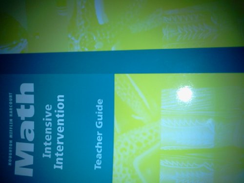 Book Harcourt School Publishers Math: Tg Grade 2 Intensive Intervention 2009 free