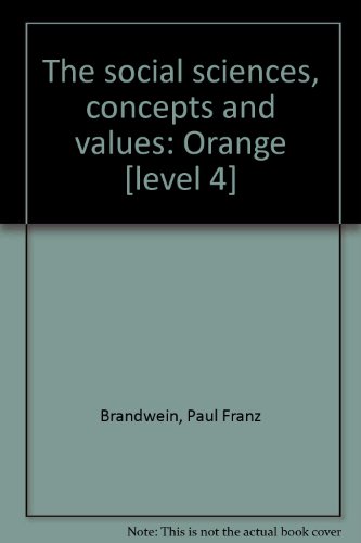 Book The Social Sciences, Concepts And Values: Orange [level 4] free