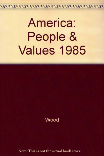 Book America: People & Values 1985 free