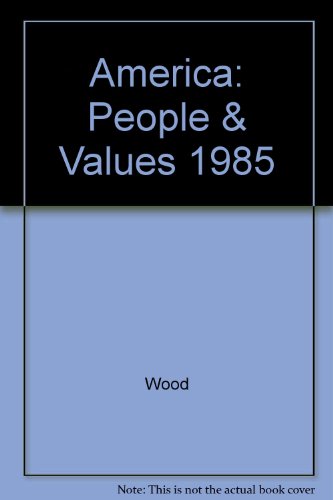 Book America: People & Values 1985 free