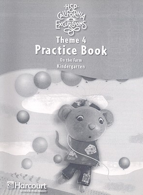 Book Harcourt School Publishers Storytown California: Prac Bks Coll Theme 4 Gk Excu 10 free