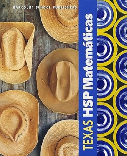Book Harcourt School Publishers Spanish Math Texas: Indivdual Bnd Compnt Pkg G5 Spn Mth09 (spanish Edition) free