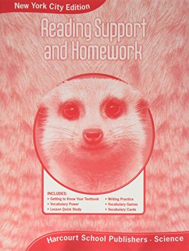 Book Harcourt Science: New York City Reading Support And Homework Student Edition Grade 2 free