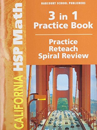 Book Harcourt School Publishers Math: Practice/Reteach Workbook Student Edition Grade 4 free