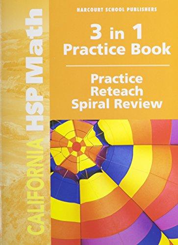Book Harcourt School Publishers Math: Practice/Reteach Workbook Student Edition Grade 5 free